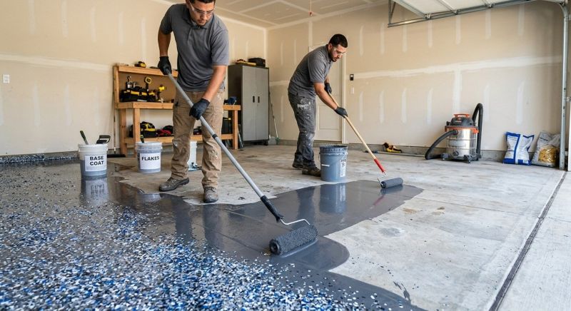 Epoxy Flooring Installation in Fairfax, VA