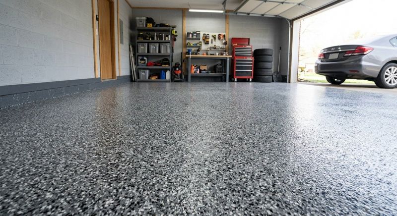 Garage Floor Epoxy Installation in Fairfax, VA