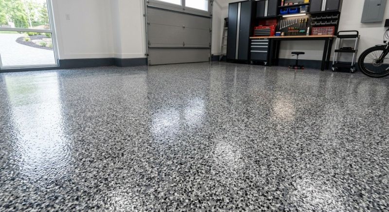 Garage Floor Staining in Winston Salem, NC